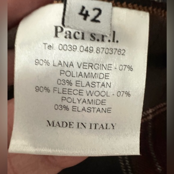 New York Industrie Pencil Plaid Skirt in US Size 6 - Picture 9 of 10